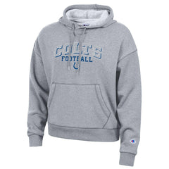 Indianapolis Colts Champion Women's Triumph Tri-Blend Hoodie - Gray - NFL