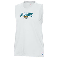 Jacksonville Jaguars Champion Women's Muscle Tank Top - White - NFL
