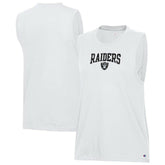 Las Vegas Raiders Champion Women's Muscle Tank Top - White - NFL