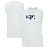 New England Patriots Champion Women's Muscle Tank Top - White - NFL
