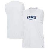 Seattle Seahawks Champion Women's Muscle Tank Top - White - NFL
