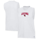 Arizona Cardinals Champion Women's Muscle Tank Top - White - NFL