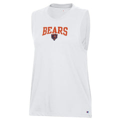 Chicago Bears Champion Women's Muscle Tank Top - White - NFL