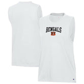 Cincinnati Bengals Champion Women's Muscle Tank Top - White - NFL