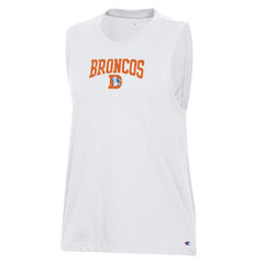 Denver Broncos Champion Women's Muscle Tank Top - White - NFL