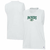 Green Bay Packers Champion Women's Muscle Tank Top - White - NFL