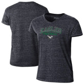 Philadelphia Eagles Champion Women's Triumph Tri-Blend V-Neck T-Shirt - Black - NFL