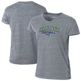 Seattle Seahawks Champion Women's Triumph Tri-Blend V-Neck T-Shirt - Gray - NFL