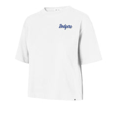 Los Angeles Dodgers '47 Women's Collage Script Reed City T-Shirt Sale
