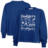 Los Angeles Dodgers '47 Women's Team Collage Sydney Long Sleeve T-Shirt Discount