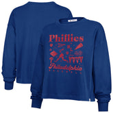 Philadelphia Phillies '47 Women's Team Collage Sydney Long Sleeve T-Shirt Discount