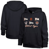 Detroit Tigers '47 Women's Bow & Banners Naomi Hoodie for sale