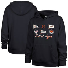 Detroit Tigers '47 Women's Bow & Banners Naomi Hoodie for sale