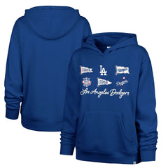 Los Angeles Dodgers '47 Women's Bow & Banners Naomi Hoodie for sale