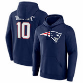 Drake Maye New England Patriots Nickname Hoodie - Navy - NFL