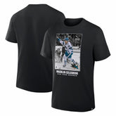 Macklin Celebrini San Jose Sharks NHL Moments Legacy T-Shirt - Black | NHL discount