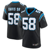 Thomas Davis Sr. Carolina Panthers Team Retired Game Jersey - Black - Nike