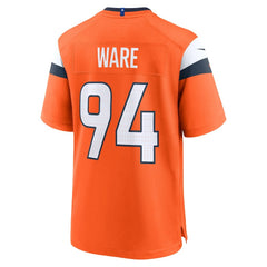 DeMarcus Ware Denver Broncos Team Retired Game Jersey - Orange - Nike
