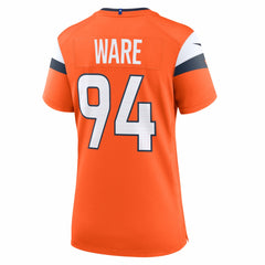 DeMarcus Ware Denver Broncos Women's Team Retired Game Jersey - Orange - Nike
