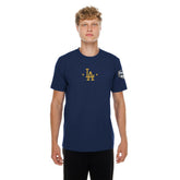 Los Angeles Dodgers New Era 2026 Gold Collection Logo & Patch T-Shirt Discount