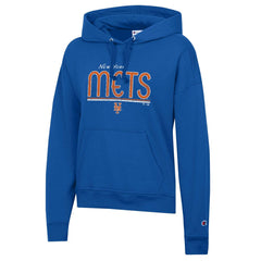 New York Mets Champion Women's Vintage Powerblend Hoodie Sale