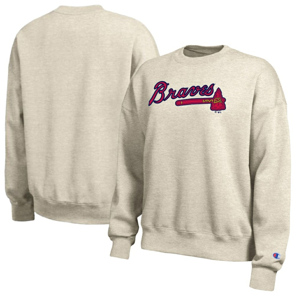 Atlanta Braves Champion Women's All-Star Sweatshirt Discount