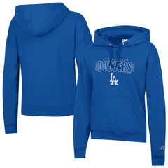 Los Angeles Dodgers Champion Women's Distressed Powerblend Hoodie Near Me