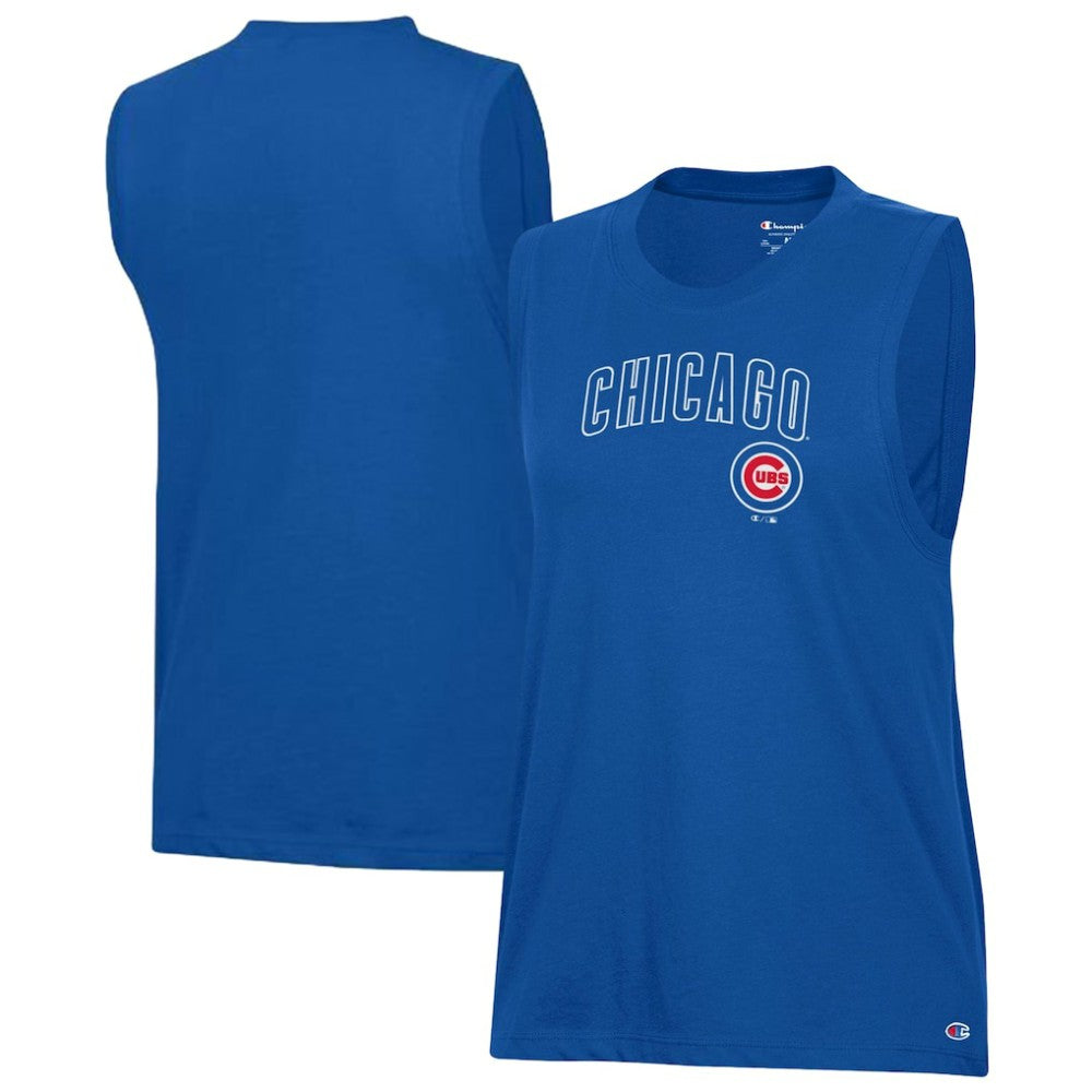 Chicago Cubs Champion Women's Muscle Tank Top for sale