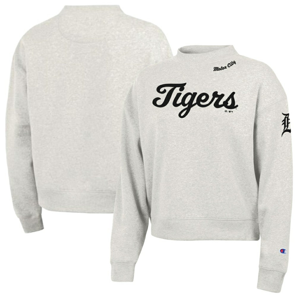 Detroit Tigers Champion Women's Triumph Tri-Blend Sweatshirt Sale
