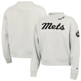 New York Mets Champion Women's Triumph Tri-Blend Sweatshirt Outlet