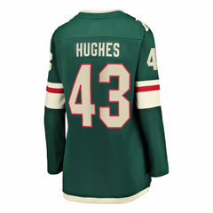 Quinn Hughes Minnesota Wild Fanatics Women's Home Breakaway Jersey - Green | Fanatics discount