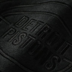 Mitchell & Ness Detroit Pistons Women's Phantom Cropped T-Shirt Black