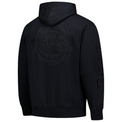 Mitchell & Ness Detroit Pistons Phantom Fleece Hoodie Black