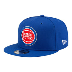 New Era Detroit Pistons One Tone Team 9FIFTY Adjustable Hat Blue