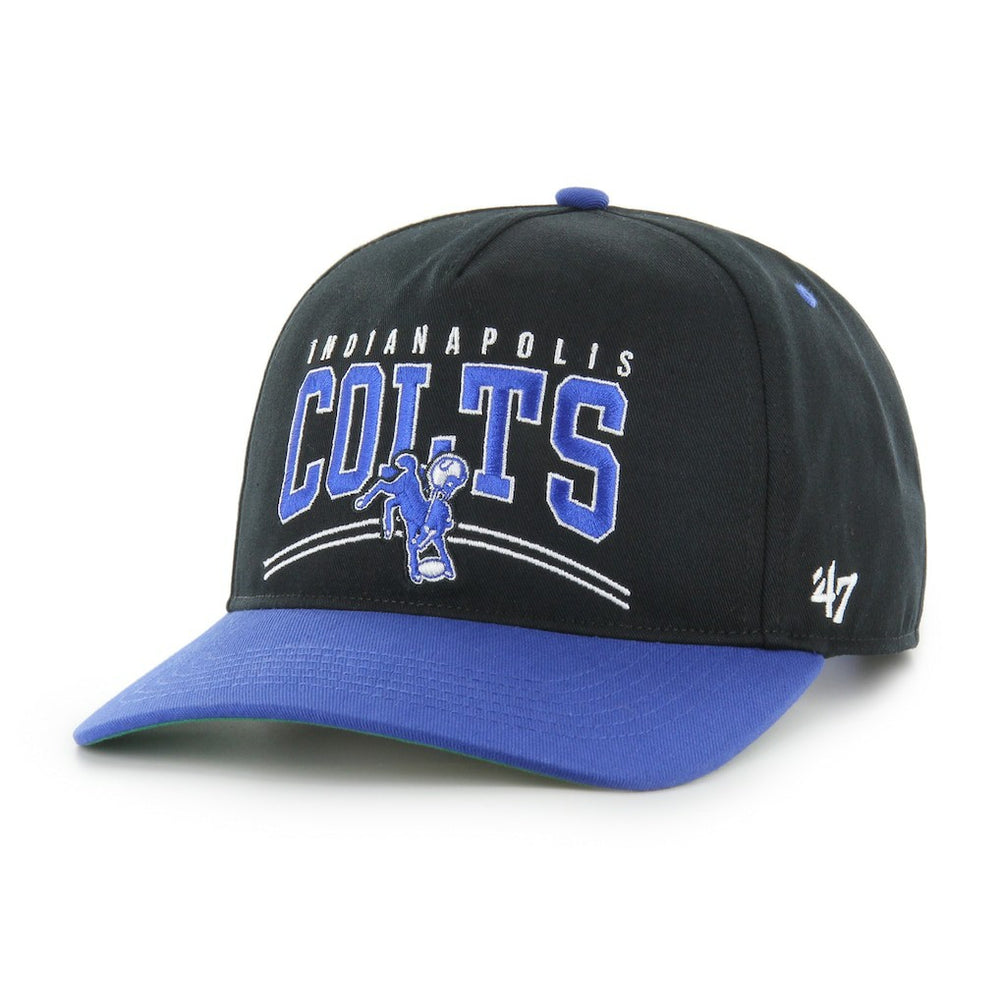 Indianapolis Colts '47 Flection Relaxed Hitch Adjustable Hat - Black - 47 brand