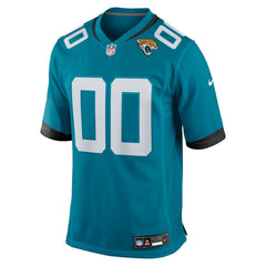 Jacksonville Jaguars Custom Game Jersey - Teal - Nike