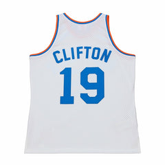 Mitchell & Ness Nathaniel Clifton New York Knicks 1950-51 Pioneers Swingman Jersey White