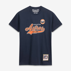 Houston Astros Mitchell & Ness Script Sweep Arch T-Shirt Near Me