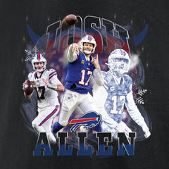 Josh Allen Buffalo Bills Notorious T-Shirt - Black - NFL
