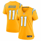 Cameron Dicker Los Angeles Chargers Women's Alternate Game Jersey - Gold - Nike