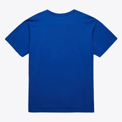 Mitchell & Ness New York Knicks Unisex Hardwood Classics Arch T-Shirt Royal