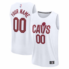 Fanatics Cleveland Cavaliers Fastbreak Custom Jersey Association Editi- White
