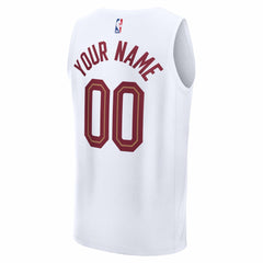 Fanatics Cleveland Cavaliers Fastbreak Custom Jersey Association Editi- White