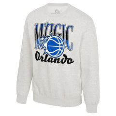 Orlando Magic Stadium Essentials Unisex Sky High Fleece Sweatshirt Oatmeal