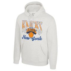 New York Knicks Stadium Essentials Unisex Sky High Hoodie Oatmeal