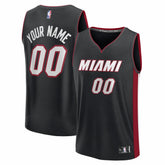 Fanatics Miami Heat Fastbreak Custom Jersey Icon Edition Black