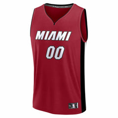 Fanatics Miami Heat Fastbreak Custom Jersey Statement Edition Red