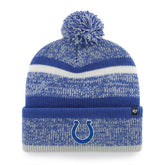 Indianapolis Colts '47 Northward Cuffed Knit Hat with Pom - Royal - 47 brand