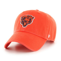Chicago Bears '47 Historic Logo Clean Up Adjustable Hat - Orange - 47 brand