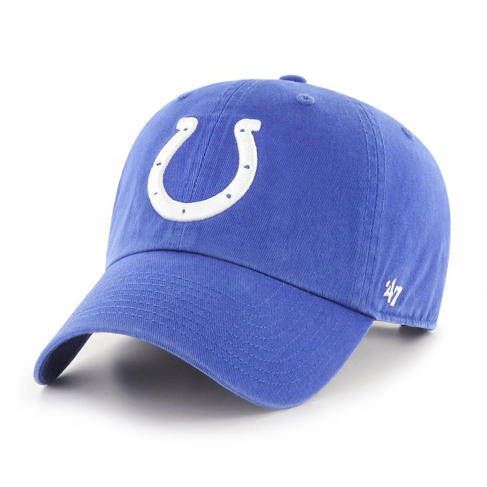 Indianapolis Colts '47 Primary Logo Cleanup Adjustable Hat - Royal - 47 brand